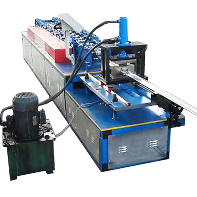 1Máquina de moldagem automática de rolos de portas de obturador de 2 mm para bobinas de aço galvanizadas
