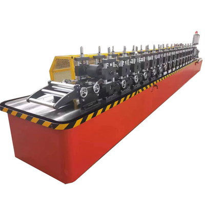 Sistema de controlo por PLC CU Máquina de formação de perfis de metal de pista 10-15m/min Velocidade