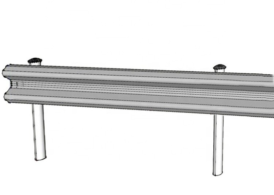 Máquina para formar rolos de corrimão de proteção rodoviária de materiais GI com fonte de alimentação de 380V 50Hz e resistência de rendimento de 350Mpa