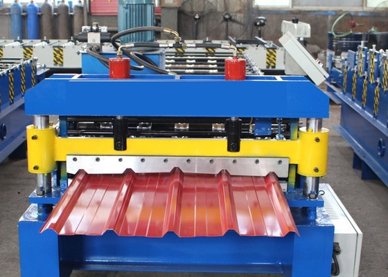 Máquina de moldagem de rolos de alta velocidade para a fabricação de telhas vidradas com diâmetro de eixo de 60 mm