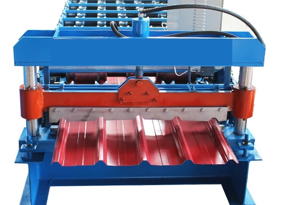 Máquina de moldagem de rolos de telhados de 2T de capacidade com 1250mm e 380V de potência