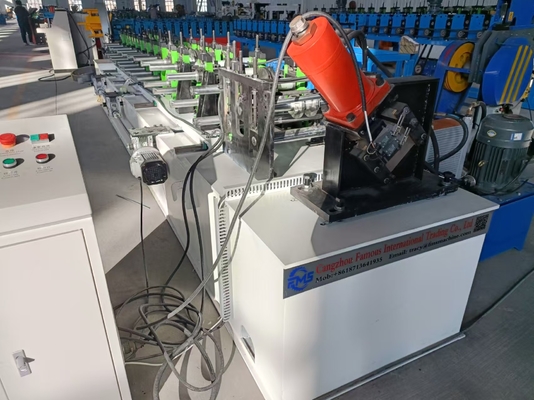 Máquina de moldagem de rolos de aço leve de 1200 mm PLC Delta