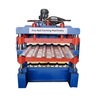 3 In 1 Metal Steel Ibr Roofing Sheets Roll Forming Machine With Three Profiles Customized (Métalo e aço)
