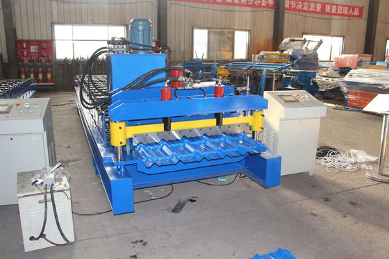 380v 50hz 2025 novo design Personalização Galvalume Roof Panel Roll Forming Machine Plc