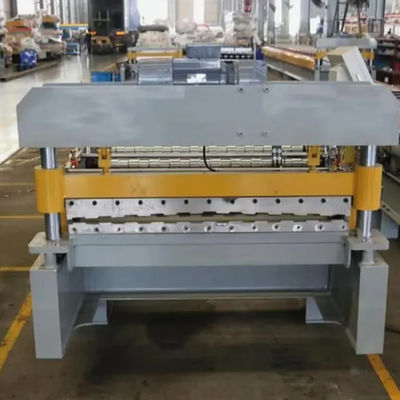 Máquina de fabricação de chapas de telhado a frio de controle de PLC