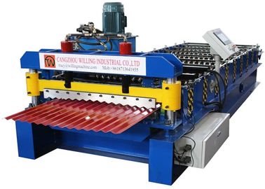 rolo do telhado de 0.3-0.6mm que forma folha ondulada das fileiras da máquina PI/GGPI 9 que faz a máquina