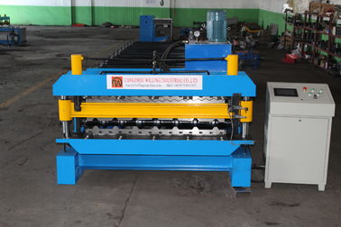 0.3-0.8mm espessura IBR corrugado máquina de chapa de telhado Design preciso
