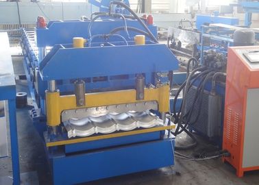 Rolo da telha de telhado de Katech que forma a precisão alta do corte do controle do PLC da máquina