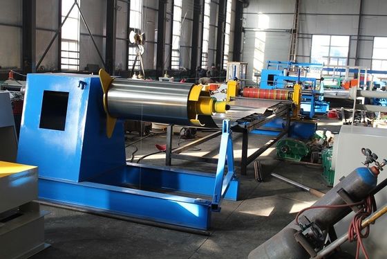 Máquina de corte de aço ajustável automática da bobina da largura 0.3mm PPGI