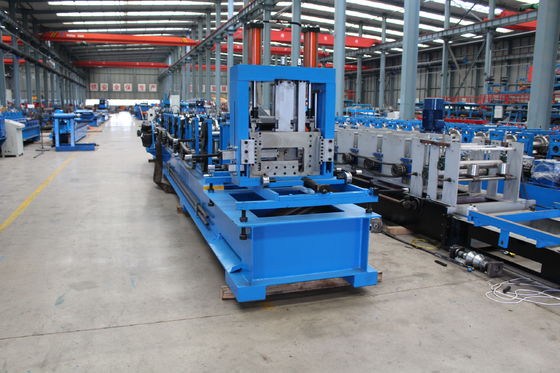 Estruturas de aço C Z Máquinas de fabricação de purlin para espessura de 1,5-3,0 mm a 10-22 m/min