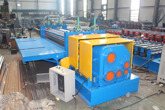 Máquina formadora de telhado ondulado de barril de aço Material adequado 0,1 - 0,25 mm
