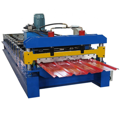 rolo trapezoidalmente do telhado de Ibr do painel de 840mm que forma a máquina