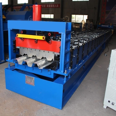 Rolo automático da plataforma de assoalho do sistema do PLC que forma a máquina 8m/minuto