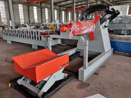 Bobina de aço automática Decoiler hidráulico de 10 toneladas