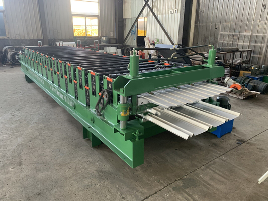 Ibr corrugou a dupla camada de 12m/Min Roof Panel Roll Former