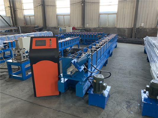 Corrente do perfil do metal que conduz o rolo do Purlin da CZ que forma automático pequeno da máquina