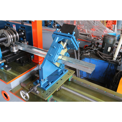 Material automático do teto C U Keel Making Machine For Building