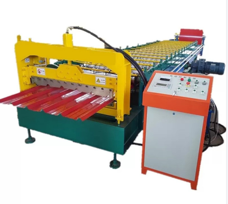 Perfil galvanizado C10 Aço Roofing Machines Metal Computadorizado